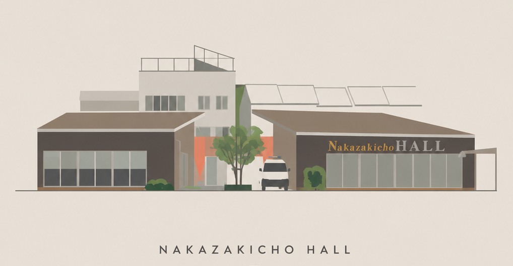 Illustration of Nakazakichō Hall